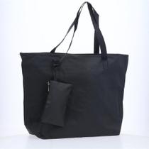 Bolsa de Silicone Feminina com Carteira de Mão
