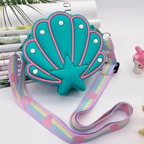 Bolsa De Silicone Infantil Criança Concha NOVO