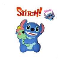 Bolsa De Silicone Para Moedas Stitch Azul - happyphone