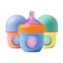 Bolsa de silicone reutilizável para mamadeira Boon Nursh, 120 ml, pacote com 3