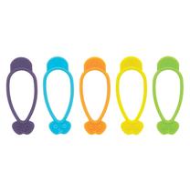 Bolsa de silicone Ties HIC Kitchen Stretch and Twist, conjunto de 10 Bolsa de silicone Ties HIC Kitchen Stretch and Twist, conjunto de 10