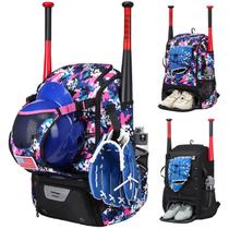 Bolsa de softball GOTECH para jovens/adultos com gancho de vedação rosa