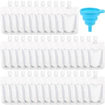 Bolsa de suco de plástico Patelai 150 peças 150 mL com funil