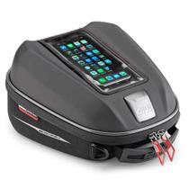 Bolsa De Tanque Givi St611 Tanklock System 6 Litros Bolsa De Tanque Givi St611 Tanklock System 6 Litros
