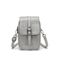 Bolsa de telefone crossbody myfriday vintage para mulheres em couro Bolsa de telefone crossbody myfriday vintage para mulheres em couro