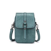 Bolsa de telefone crossbody myfriday vintage para mulheres em couro Bolsa de telefone crossbody myfriday vintage para mulheres em couro