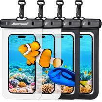 Bolsa de telefone impermeável Hiearcool para iPhone 14 Pro Max preta