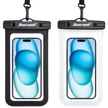 Bolsa de telefone impermeável Hiearcool Universal para iPhone preta