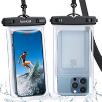 Bolsa de telefone impermeável Lamicall Floating IPX8 para iPhone