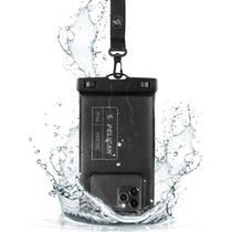 Bolsa de telefone impermeável Pelican Marine Black tamanho normal Bolsa de telefone impermeável Pelican Marine Black tamanho normal