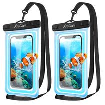 Bolsa de telefone impermeável ProCase Floatable, pacote com 2 unidades para iPhone