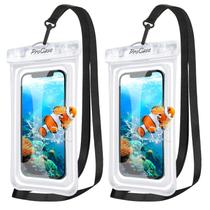 Bolsa de telefone impermeável ProCase Floatable, pacote com 2 unidades para iPhone