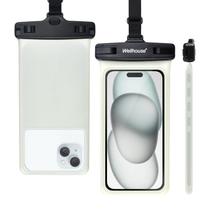 Bolsa de telefone impermeável wellhouse 7" IPX8 Luminous Black