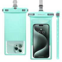 Bolsa de telefone Wellhouse Waterproof IPX8 8" verde cristal