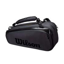 Bolsa de tênis WILSON Super Tour 9 Pk Pro Staff Black