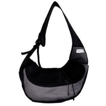 Bolsa de Transporte Bichinho Chic Conforto Cinza - Tam. P