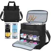Bolsa de transporte de cafeteira de viagem LEFORZ para Keurig K-Mini
