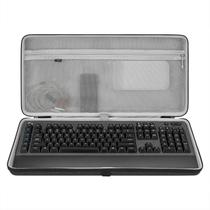 Bolsa de transporte de viagem Hard Shell para teclado Geekria G613 G305