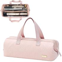 Bolsa de transporte de viagem NISHEL Hair Tools para secador de cabelo rosa