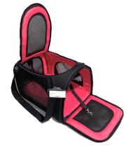 Bolsa De Transporte Flexível Cia Tap Kennel Oficial - Rosa