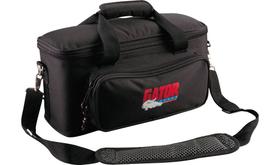 Bolsa de transporte Gator acolchoada para (2) microfones sem fio GM-2W Bolsa de transporte Gator acolchoada para (2) microfones sem fio GM-2W