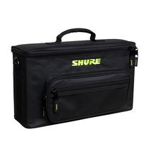 Bolsa de transporte Gator Shure para 2 sistemas de microfone sem fio Bolsa de transporte Gator Shure para 2 sistemas de microfone sem fio