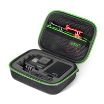 Bolsa de transporte HSU para GoPro Hero 12/11/10/9/8/7/6/5 preta