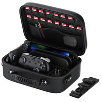 Bolsa de transporte Mozuper Switch 2 para Nintendo Switch 2 preta