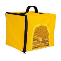 Bolsa de Transporte para Calopsita/Aves com Poleiro Amarelo - Jel Plast