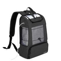 Bolsa de transporte para concentradores de oxigênio portáteis CURMIO Black