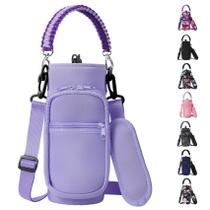 Bolsa de transporte para garrafas de água AceTreker com isolamento de neoprene Bolsa de transporte para garrafas de água AceTreker com isolamento de neoprene