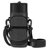 Bolsa de transporte para garrafas de água CaseBot com alça ajustável preta