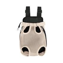 Bolsa De Transporte Para Gato Ajustável E Respirável, Mochila De Dupla Alça Para Viagens Ao Ar