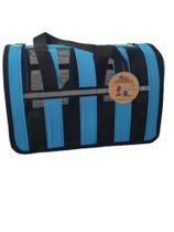 Bolsa de transporte para Pet Gato Cães para Viagem passeio Azul