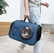Bolsa de transporte para pet lateral Azul Bolsa de transporte para pet lateral Azul
