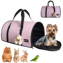 Bolsa De Transporte Pet Grife Passeio Shopping Viagem Luxo rf04