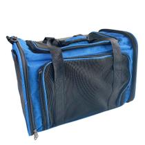 Bolsa De Transporte Pet Jacob Prizi Para Cães E Gatos Azul - 44x30x28CM