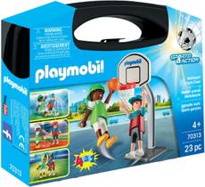 Bolsa de transporte Playmobil Multisport com 2 bonecos e acessórios