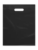 Bolsa de transporte roxa Q Crafts 12x15" de plástico grosso preto Bolsa de transporte roxa Q Crafts 12x15" de plástico grosso preto