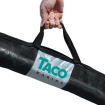 Bolsa de transporte TACO Marine para estabilizadores, malla negra, 183 x 30 cm Bolsa de transporte TACO Marine para estabilizadores, malla negra, 183 x 30 cm