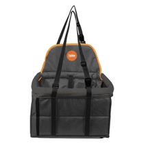 Bolsa de Transporte Tubline Transpet One Big Preto e Laranja para Cães e Gatos - Tam. Único