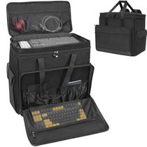Bolsa de transporte XIDIHF de dupla camada para PC Tower preta