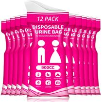 Bolsa de urina descartável HOKINETY 900mL para viagens 12 unidades