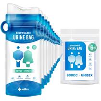 Bolsa de urina descartável Medtecs 900 ml de emergência 16 unidades