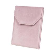 Bolsa de Veludo para Colar de Pérolas - Caixa de Armazenamento Elegante para Correntes e Suéteres