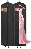 Bolsa de vestuário MISSLO, vestido de noiva impermeável de 72 cm, pacote com 2 unidades