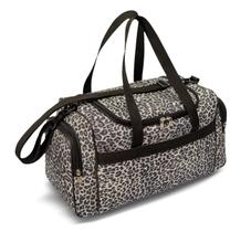 Bolsa de Viagem 3 divisões LS BV6442 estampa oncinha com alça tira colo e mãos Bolsa de Viagem 3 divisões LS BV6442 estampa oncinha com alça tira colo e mãos