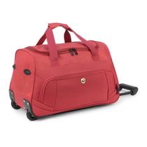 Bolsa de viagem c/ rodinhas sacola com carrinho polo king