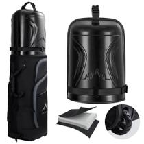 Bolsa de viagem de golfe UNIHIMAL PC, estojo rígido, rodas dobráveis Bolsa de viagem de golfe UNIHIMAL PC, estojo rígido, rodas dobráveis