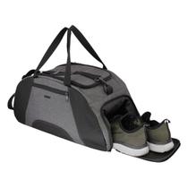 Bolsa de Viagem E Academia Ls Bolsas Em Preto Mescla BV6458